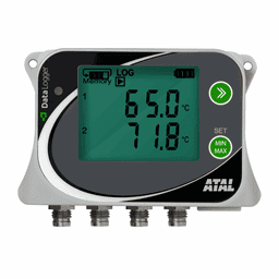 Afbeelding van ATU-05 Temperatuur datalogger met 4 ingangen voor externe PT1000 sensoren