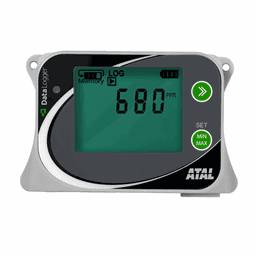 Toon details voor ATU-19 CO2 datalogger met interne sensor Afbeelding van ATU-19 CO2 datalogger met interne sensor