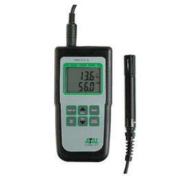 Toon details voor ATD-07 Handmeter met datalogger 2 kanalen temperatuur, RV en dauwpunt Afbeelding van ATD-07 Handmeter met datalogger 2 kanalen temperatuur, RV en dauwpunt
