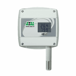 Toon details voor AT-VLI-102DE-POE Ethernet CO2, temperatuur en RV Sensor met PoE Afbeelding van AT-VLI-102DE-POE Ethernet CO2, temperatuur en RV Sensor met PoE