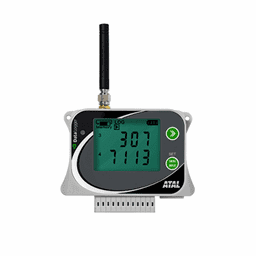 Afbeelding van ATR-06-G Datalogger met 2 PT1000 en 2 contactingangen en GSM-modem