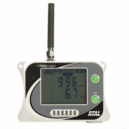 Afbeelding van ATR-CTP ClimaTrend binnenklimaat datalogger voor CO2, temperatuur, RV en athmosferische druk met GSM-modem