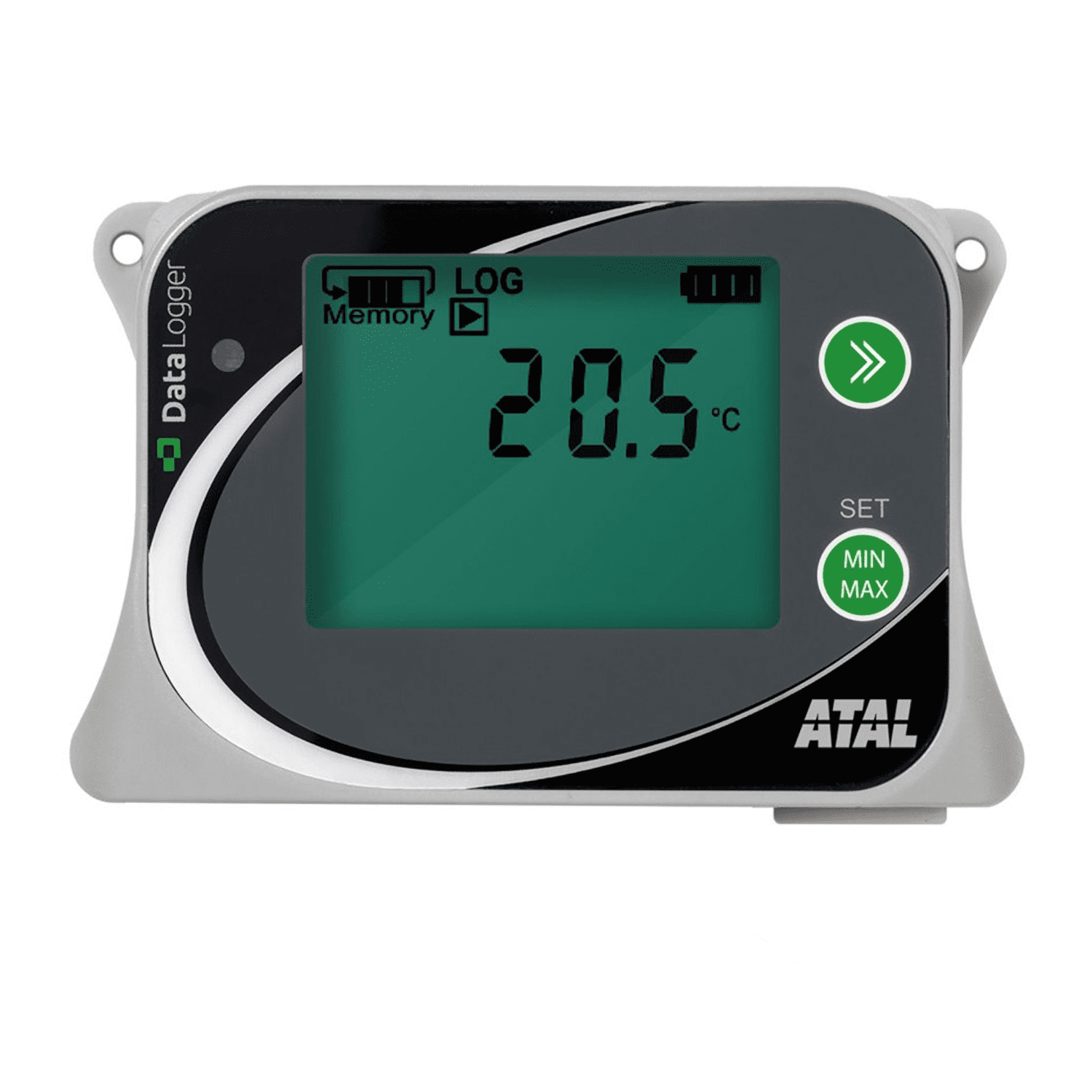 Afbeelding van ATU-01 1-kanaals temperatuur datalogger met interne sensor