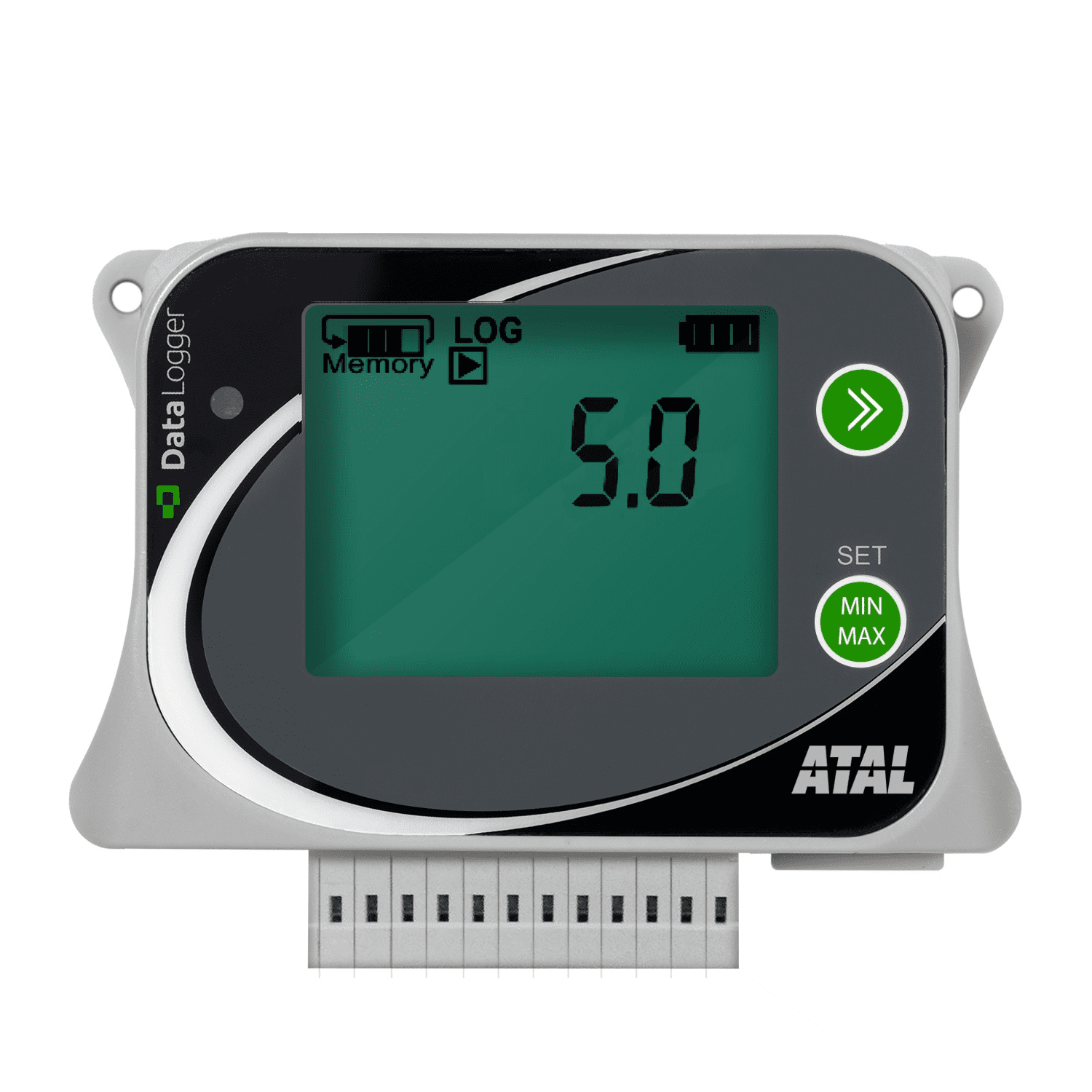 Afbeelding van ATU-10 Processignalen datalogger met 3 ingangen voor 0-20mA signalen