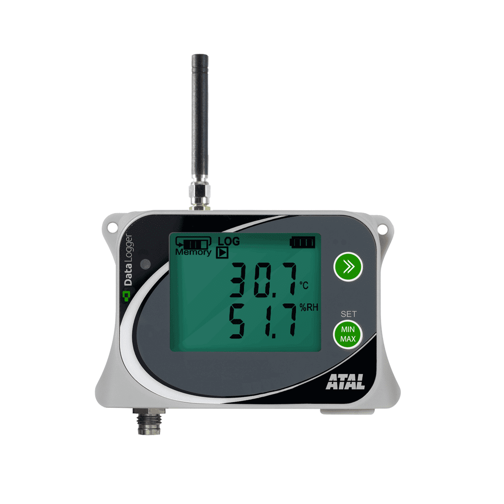 Afbeelding van ATR-12-G Temperatuur en RV datalogger met GSM modem