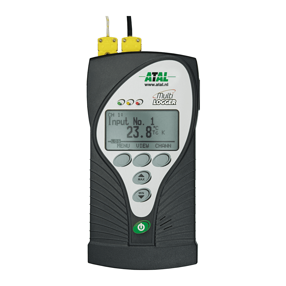 Afbeelding van EML-02E Multilogger voor 4 Thermokoppel temperatuursensoren