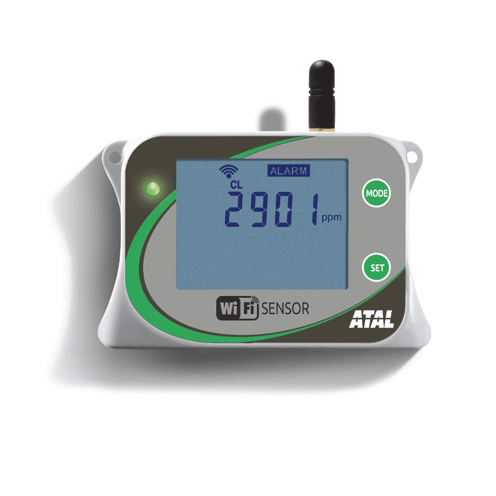 Afbeelding van AWP-C WiFi datalogger met interne CO2 sensor