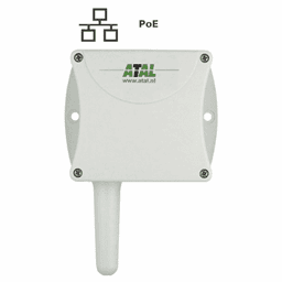 Afbeelding van EPND-T-INT-POE Ethernet monitoring systeem (PoE) met geintegreerde temperatuur sensor
