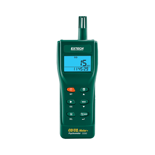 Afbeelding van EX-CO260 Binnenklimaat datalogger voor CO en CO2