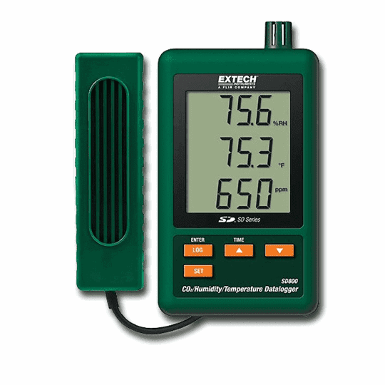 Afbeelding van EX-SD800 Extech temperatuur, RV en CO2 meter en datalogger