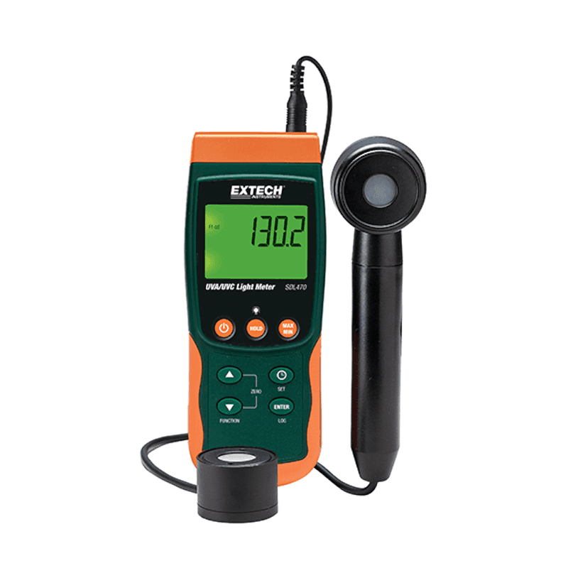 Afbeelding van EX-SDL470 Extech UVA en UVC Lichtmeter met datalogger