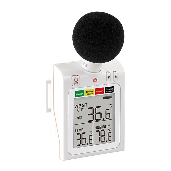 Afbeelding van AT-HTS02 Draagbare WBGT & Hitte Stress index meter