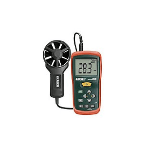 Afbeelding van EX-AN100 Extech Luchtsnelheid/Luchtdebiet Meter, tevens temperatuur meting