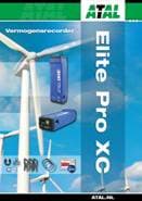 Atal brochure EliteProXC 3-fase vermogens recorder voor meting van AC stroom, spanning en vermogen
