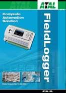 Atal brochure fieldLogger ethernet gebaseerde universele meerkanaals datalogger/controller Pt1000 / 0-10V / 4-20mA / aan-uit