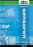 Atal brochure itgebreid assortiment temperatuur sensoren. Pt100, Pt1000, Ni1000, NTC. Ruimte, oppervlakte, kanaal. Uitgang: rs485, 0-10V, 4-20mA etc