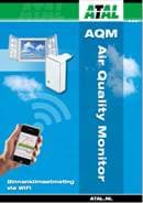 Atal brochure AQM – Wifi gebaseerde binnenklimaat meter temperatuur, R.V. en CO2