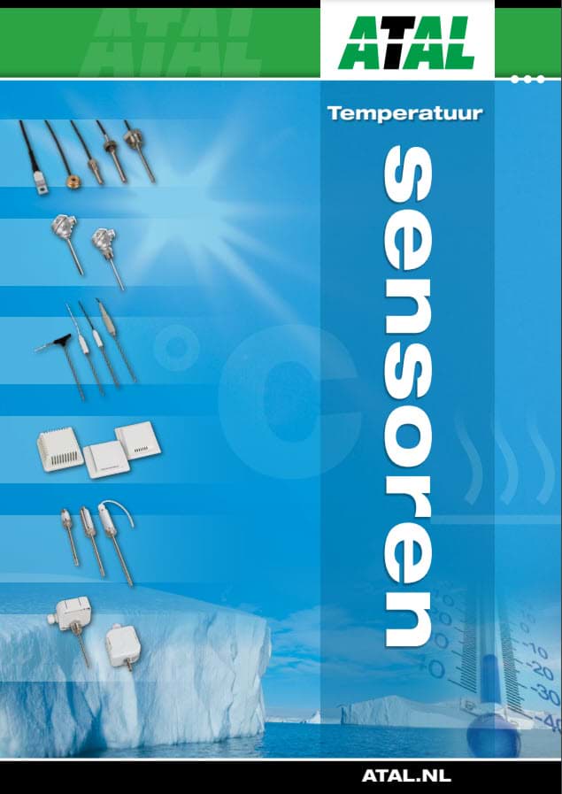 ATAL brochure temperatuursensoren
