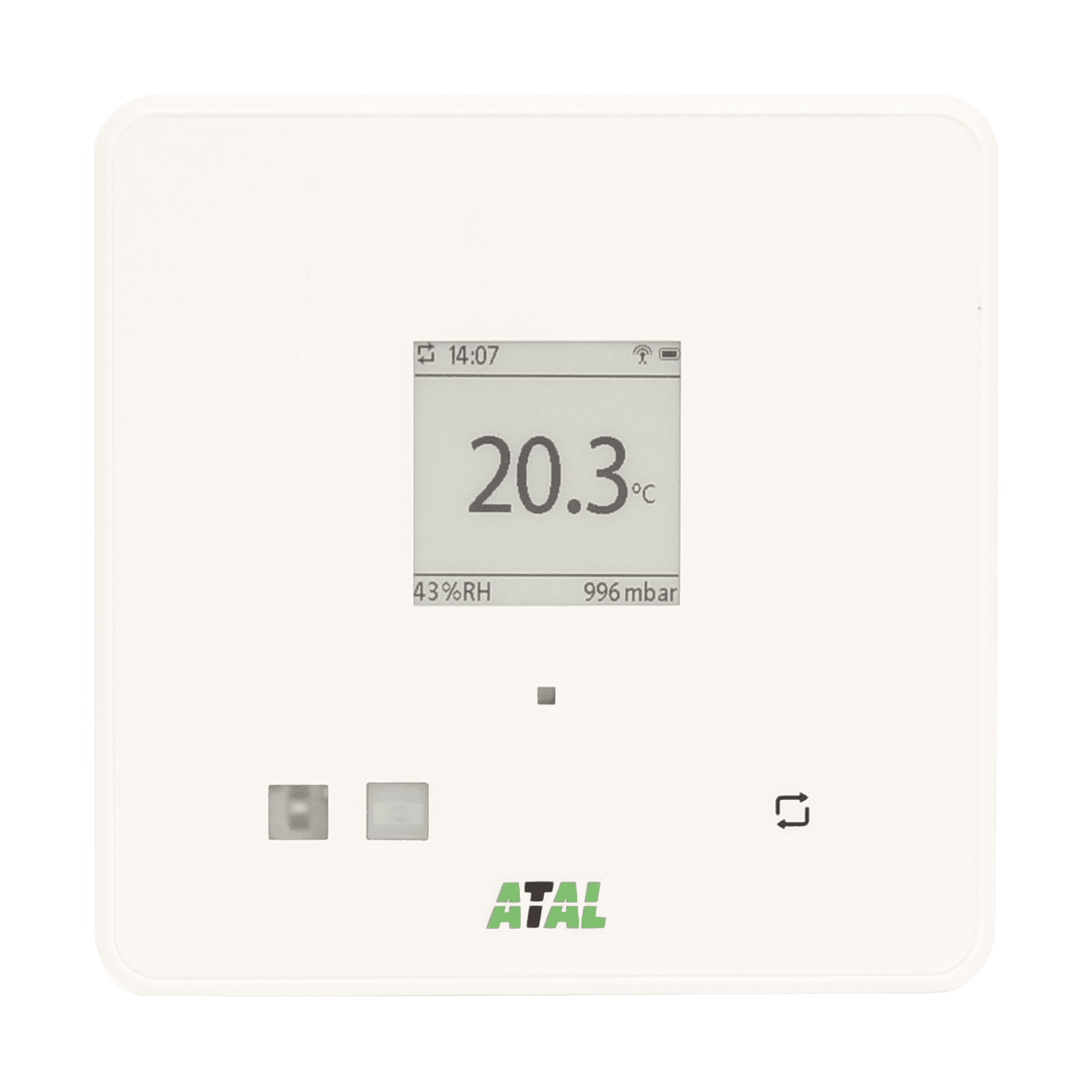 Afbeelding van AZ-LB AirZenZ PRO LoRa binnenklimaat datalogger met licht en bewegingssensor