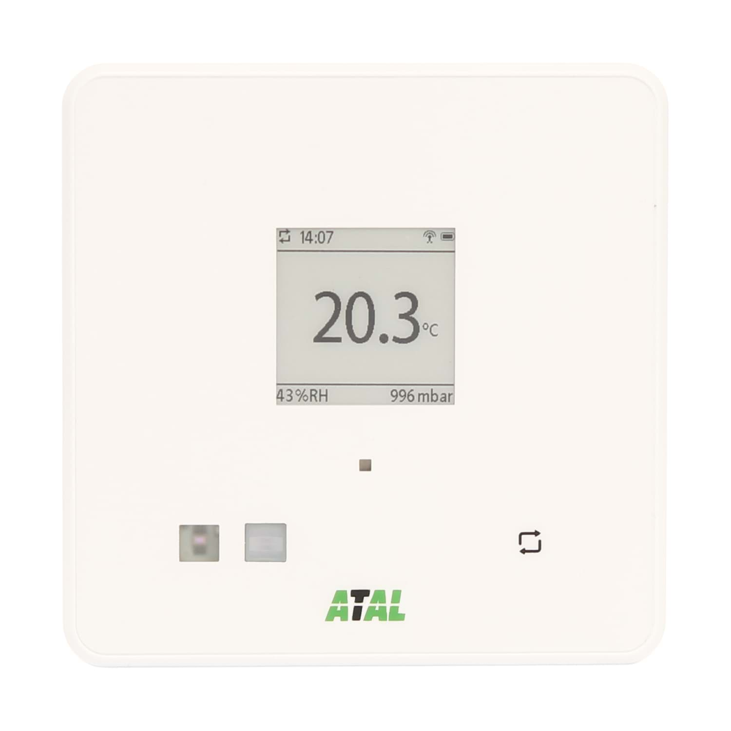 Afbeelding van AZ-ENV-LB AirZenz LoRa binnenklimaat temperatuur, RV en athmosferische druk datalogger met licht en bewegingssensor