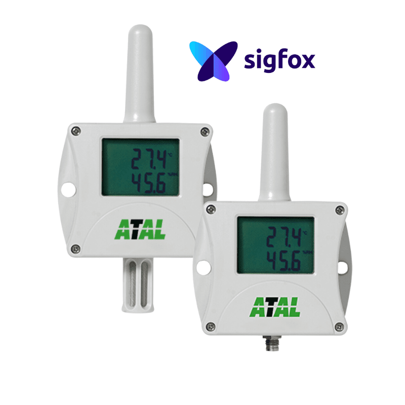 Afbeelding van ASF-18 Draadloze temperatuur, RV en atmosferische druksensor met Sigfox communicatie