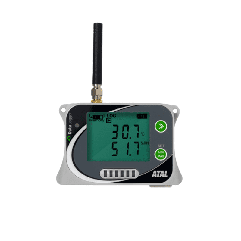 Afbeelding van ATR-11-G Temperatuur en RV datalogger met GSM-modem